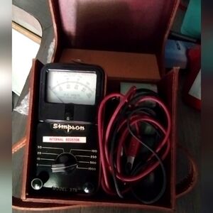 Vintage Simpson Internal Resistor Model 376